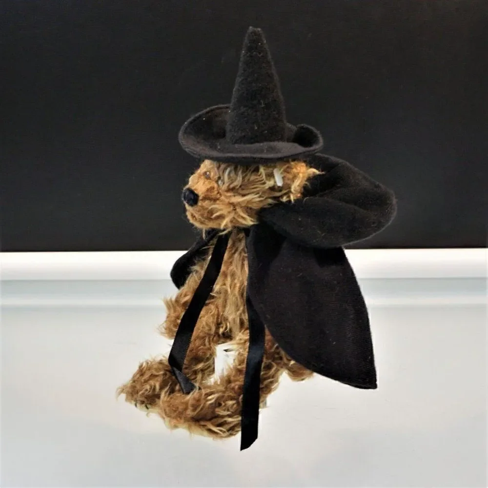 Ty Beanie Babies Esmerelda Halloween Witch Bear 1993 Attic Treasures No Tag
